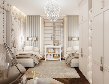 CÁC MẪU PHÒNG NGỦ ĐÔI CỰC XINH CHO BÉ