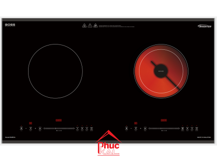 BẾP CẢM ỨNG ĐIỆN TỪ HAI VÙNG NẤU BM856A