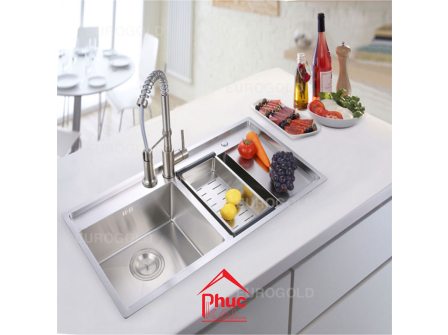 Chậu rửa bát inox 304 EUP39850 – Eurogold