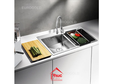 Chậu rửa bát inox 304 EUS18248 – Eurogold