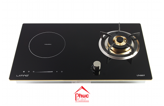 BẾP KẾT HỢP 1 TỪ 1 GAS LATINO LT-02GT