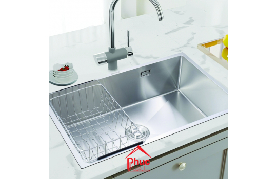 CHẬU ĐÚC 1 HỐ ÂM BÀN BA7548