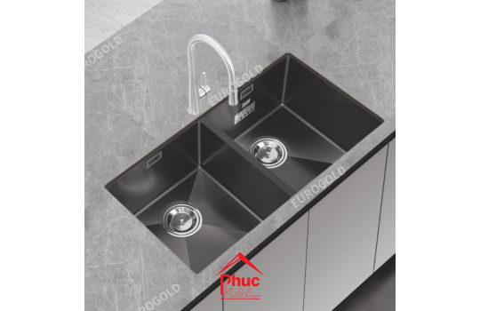 Chậu rửa bát chống xước inox 304 EUC28746ED – Eurogold