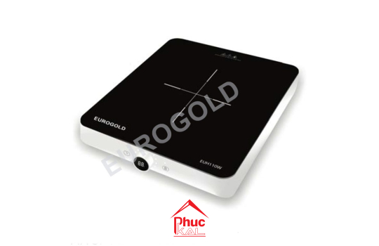 Bếp từ đơn 1 vùng nấu cảm ứng từ EUH110W – Eurogold