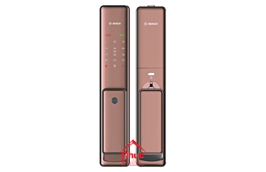 Khóa vân tay tự động Bosch FU 750 EU AMBER GOLD (Màu vàng đồng)